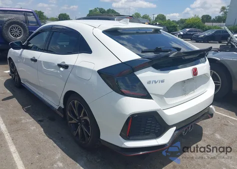 2017 Honda Civic Sport Touring z USA, uszkodzony, nr VIN SHHFK7H94HU227395
